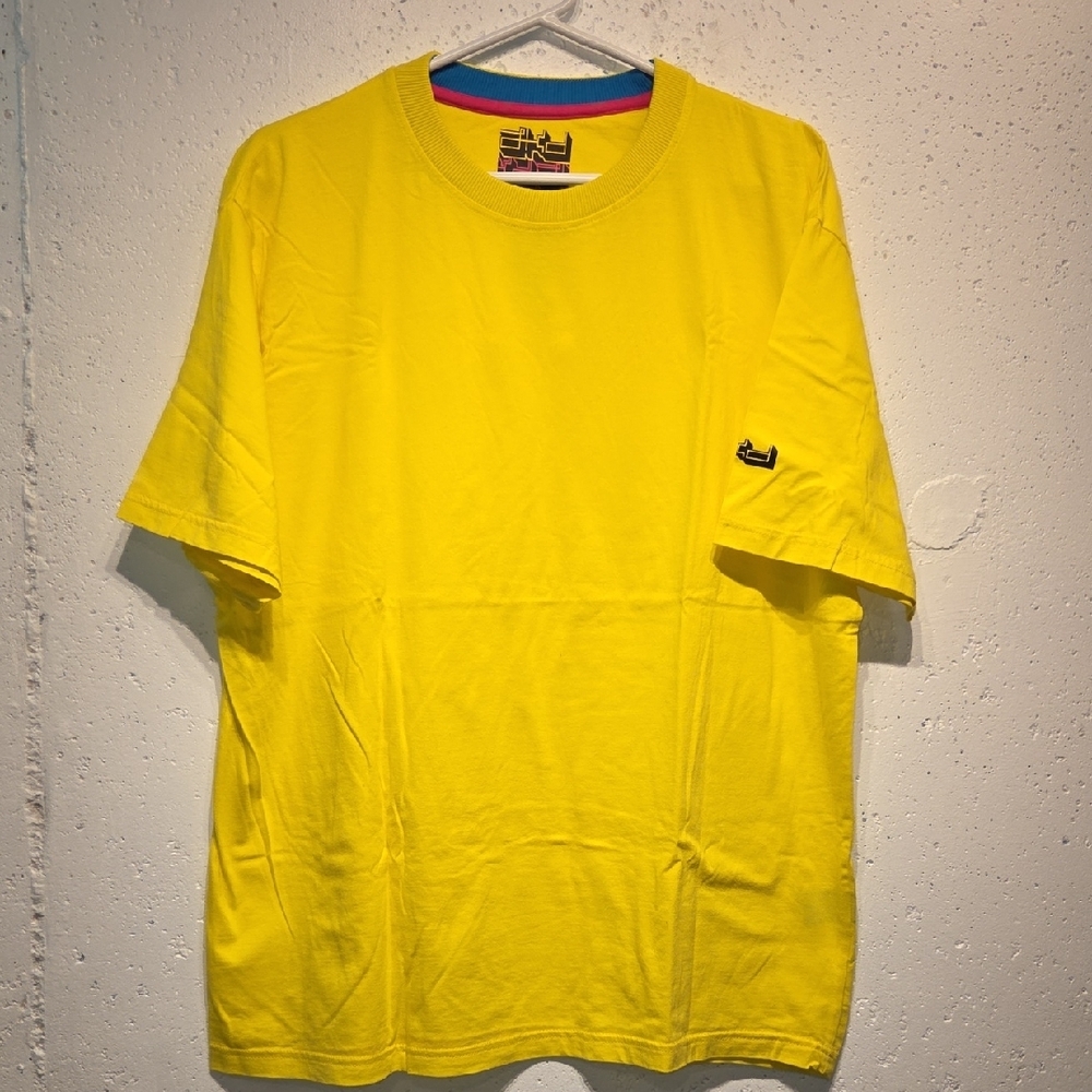 100% Cotton Men's Yellow T-Shirt (XL)